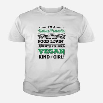 Vegane Art Von Mädchen- Kinder T-Shirt - Seseable