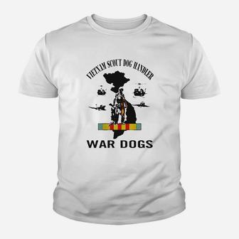 Vietnam Scout Dog Handler- Kid T-Shirt - Seseable
