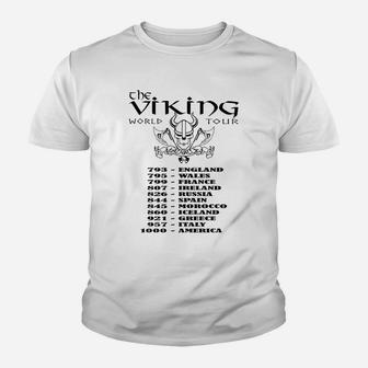 Viking World Tour1 Viking Kid T-Shirt - Seseable