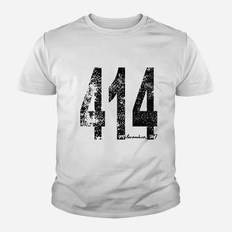 Vintage Area Code 414 Kid T-Shirt - Seseable