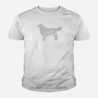 Vintage Golden Retriever Dog Lover Shirt Kid T-Shirt - Seseable