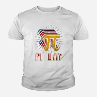 Vintage Retro Pi Day 314 Math Geek Science Lovers Gift Kid T-Shirt | Seseable UK