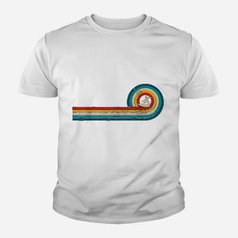 Vintage Wave Retro Surfing Surf Beach Kid T-Shirt - Seseable