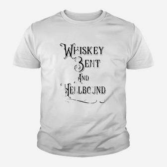 Vintage Whiskey Bent And Hellbound Kid T-Shirt - Seseable
