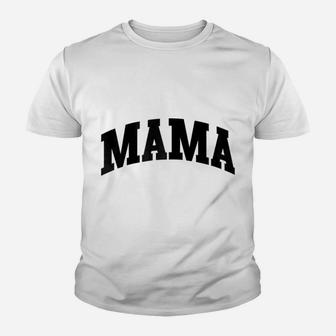 Womens Womens Love Mama Cool Birthday Christmas Gift Family Kid T-Shirt - Seseable
