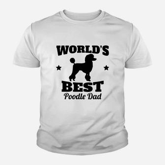 World's Best Poodle Dad - Men's T-shirt Kid T-Shirt - Seseable