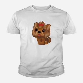 Yorkshire Terrier Puppy Kinder T-Shirt - Seseable