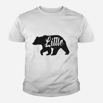 Youth Little Bear For Children Brother Funny Novelty Family Kid T-Shirt - Seseable