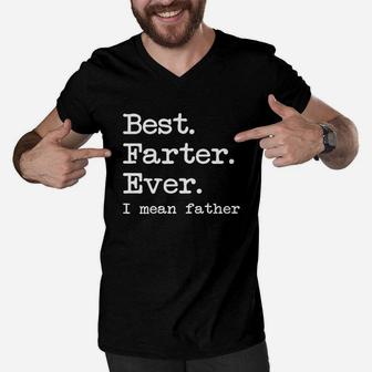 Funny Best Fathers Day Quote Shirt Gift From Daughter Wife Men V-Neck Tshirt - Seseable