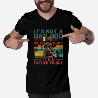 It Is Not A Dad Bod It Is A Father Figure Men V-Neck Tshirt - Seseable
