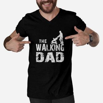 Walking Dad  Schwarz, Lustige Vatertagsidee - Seseable