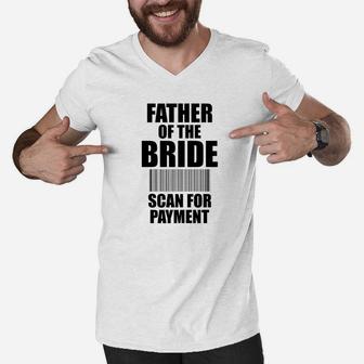 Dad Life Shirts Father Of The Bride Wedding S Daddy Gifts Men V-Neck Tshirt - Seseable