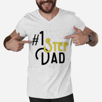Fathers Day Daddy Graphic, best christmas gifts for dad Men V-Neck Tshirt - Seseable
