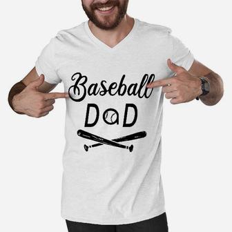 Fathers Day Funny Gifts For Dad Jokes Papa Daddy Men V-Neck Tshirt - Seseable