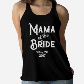 2017 Mama Of The Bride Wedding Party Ladies Flowy Tank - Seseable