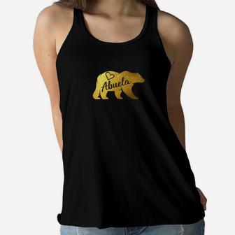 Abuela Bear Mothers Day Gifts For Her Ladies Flowy Tank - Seseable