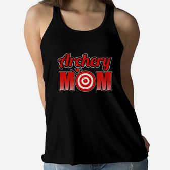 Archery Mom Ladies Flowy Tank - Seseable