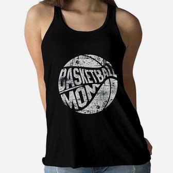 Basketball Mom Basketball Player Mother Ladies Flowy Tank - Seseable