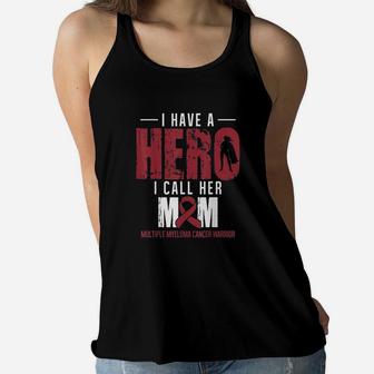 Call Her Mom Multiple Support Ladies Flowy Tank - Seseable