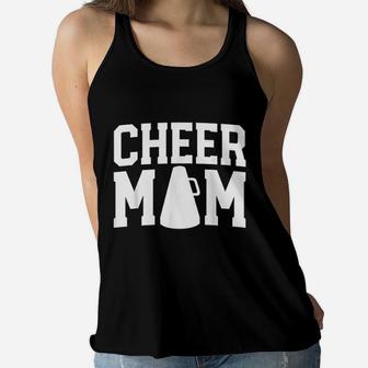 Cheer Mom Cheerleader Mom Gifts Mother Ladies Flowy Tank - Seseable