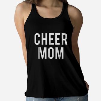 Cheer Mom Cute Ladies Flowy Tank - Seseable