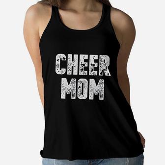 Cheer Mom Gift Ladies Flowy Tank - Seseable