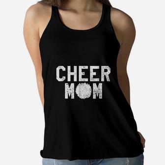 Cheer Moms Cheer Mom Ladies Flowy Tank - Seseable