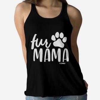 Dog Cat Pet Owner Mom Mother Ladies Flowy Tank - Seseable