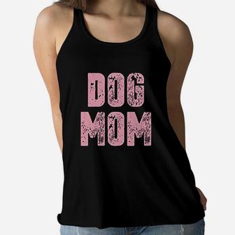 Dog Mom Dog Lover Ladies Flowy Tank - Seseable