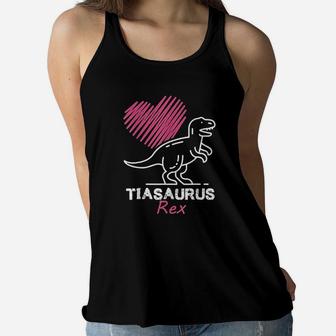 Funny Spanish Mothers Da Auntie Gift Ladies Flowy Tank - Seseable