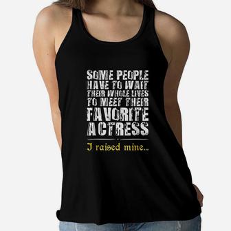 Funny Theatre Mom Quotes Gift Ladies Flowy Tank - Seseable