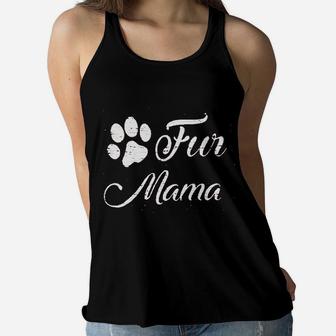 Fur Mama Ladies Flowy Tank - Seseable