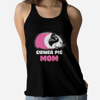 Guinea Pig Mom Mothers Gift Ladies Flowy Tank - Seseable