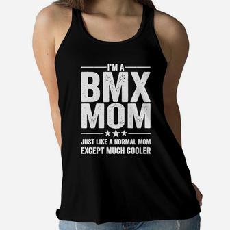 I'm A Bmx Mom T-shirt Ladies Flowy Tank - Seseable