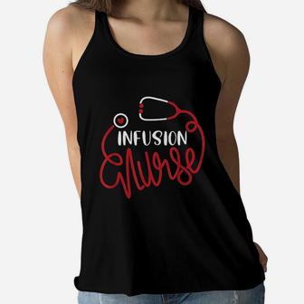Infusion Nurse Future Rn Chemotherapy Infusion Therapy Nurse Ladies Flowy Tank - Seseable