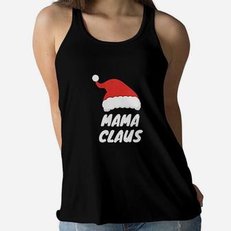 Mama Claus Matching Set For Mama Ladies Flowy Tank - Seseable