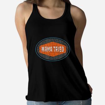 Mama Tried Country Music Ladies Flowy Tank | Seseable UK