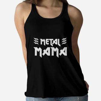 Metal Mom Ladies Flowy Tank - Seseable
