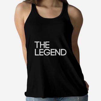 Mom And Baby The Legend Ladies Flowy Tank - Seseable