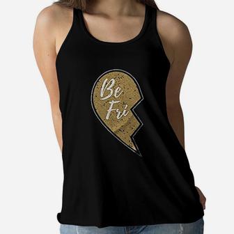 Mom And Daughter Matching Outfits Best Friends Ladies Flowy Tank - Seseable