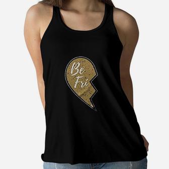 Mom And Daughter Outfits Best Friends Ladies Flowy Tank - Seseable