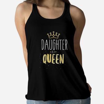 Mommy And Me Clothes Matching Daughter Mom Queen Ladies Flowy Tank - Seseable