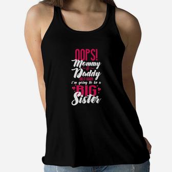 Mommy Daddy Did It Again Shirt Cool New Baby Coming Gift Ladies Flowy Tank - Seseable