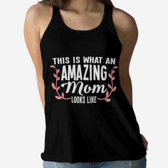 Mommy Life Amazing Mom s Women Mother Mama Gifts Ladies Flowy Tank - Seseable