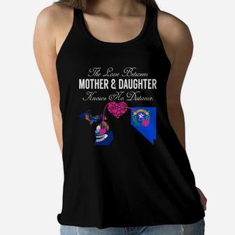 Mother Daughter - Michigan - Nevada - States Shirt Ladies Flowy Tank - Seseable