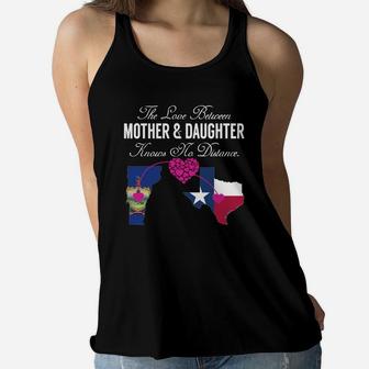 Mother Daughter Vermont Texas Ladies Flowy Tank - Seseable