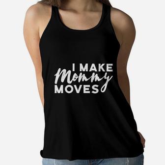 Mothers Day Funny Gifts For Mom Mommy Mama Bear Graphic Ladies Flowy Tank - Seseable