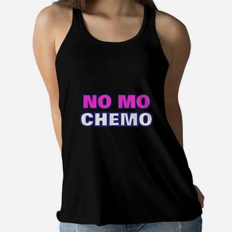 No More Chemo Funny Final Chemotherapy Treatment Ladies Flowy Tank - Seseable