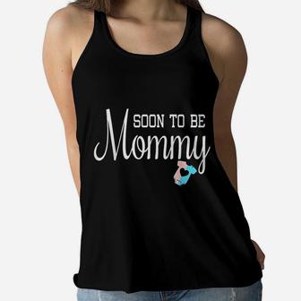 Soon To Be Mommy Gift Soon To Be Mommy Ladies Flowy Tank - Seseable