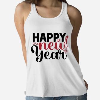 Happy New Year 2022 Friend Gift Welcome New Year Women Flowy Tank - Seseable